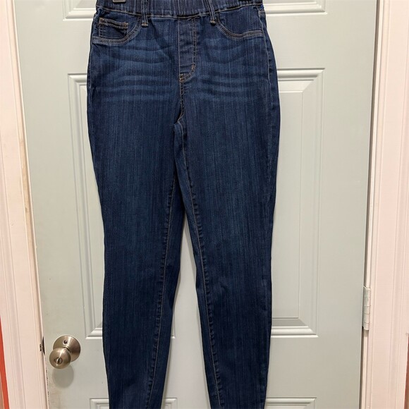 Judy Blue Denim - Judy Blue Jeans Womens Size 5 Blue Dark Wash High Rise Pull-On Skinny